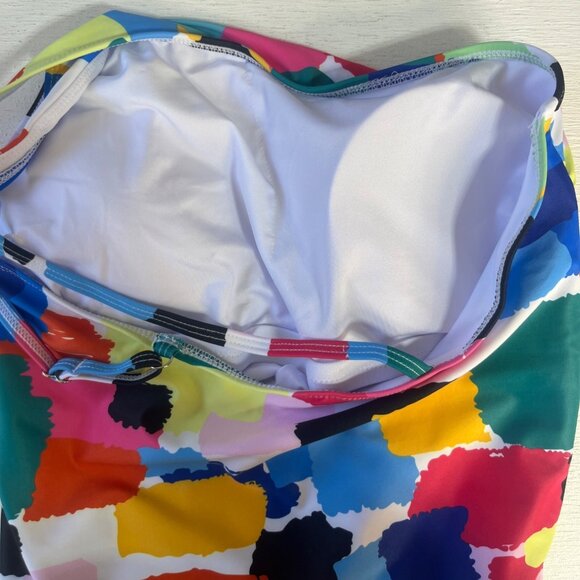 Holipick One Shoulder Swimsuit Womens Large Multi Color New - Picture 8 of 12